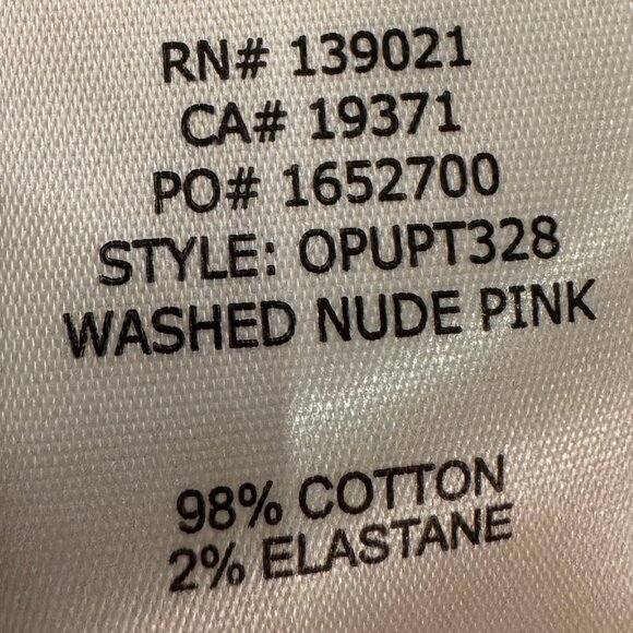 Like new FRAME Straight-Leg Utility Trousers Pants in Nude Pink Size 27 - Picture 12 of 15